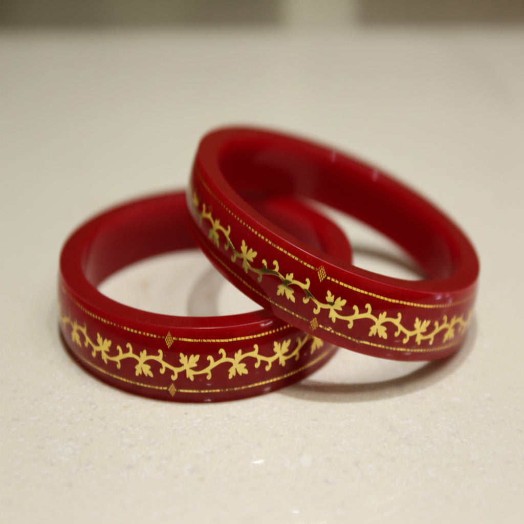 Spiral Design - 22 Carat Gold - Pola Bangles