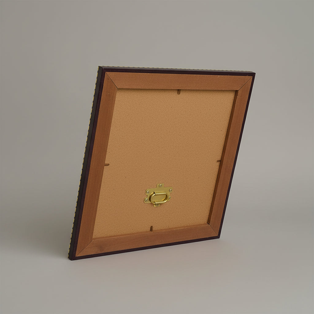 Krishnaya Vasudevay On Raw Pyrite Frame