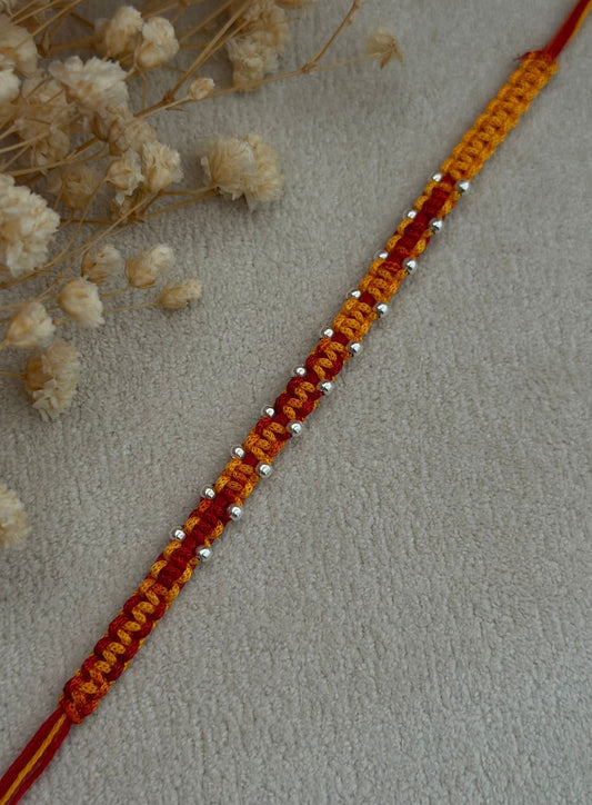 20 Balls Silver Rakhi (Moli Dhaga)