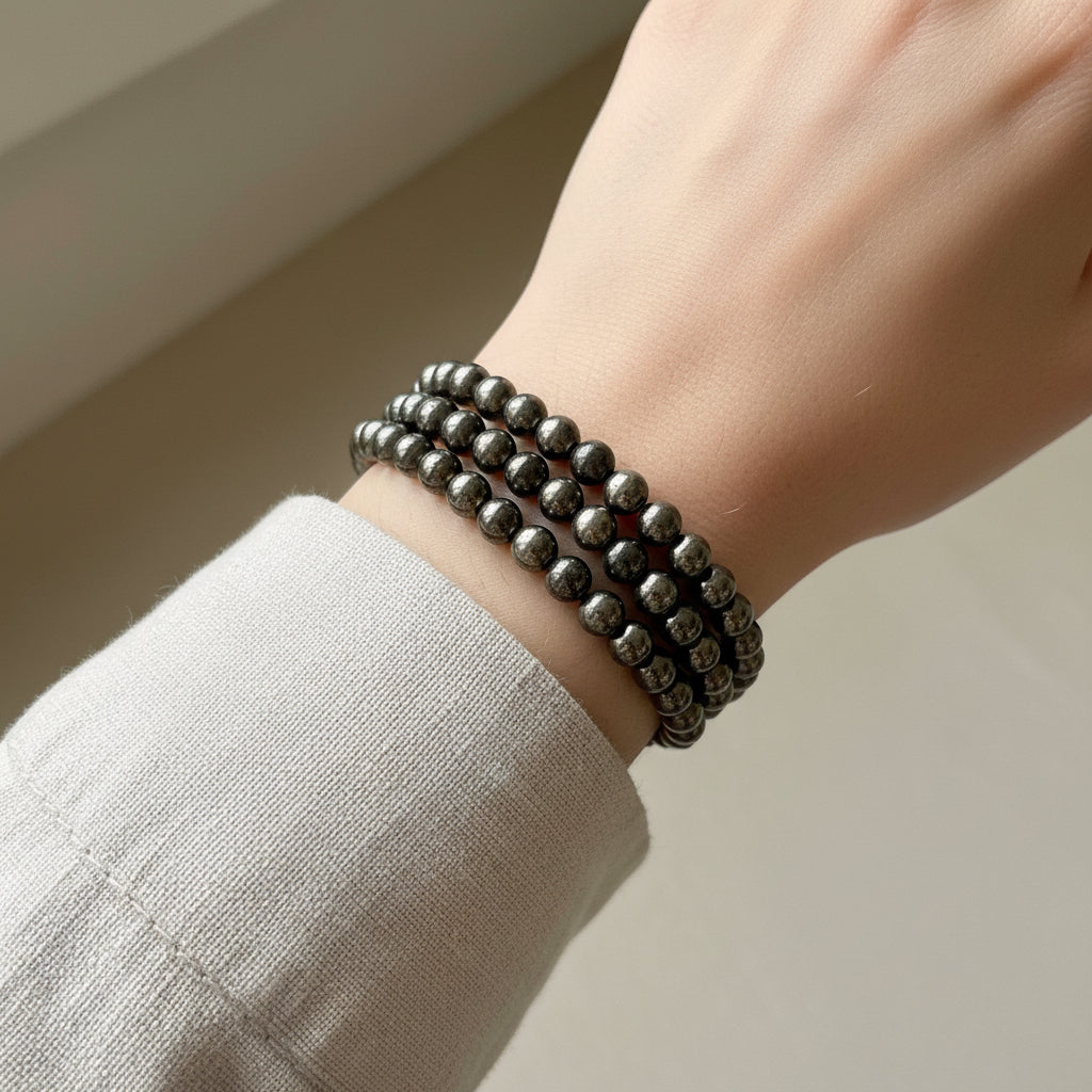 Raw Pyrite Bracelet Original