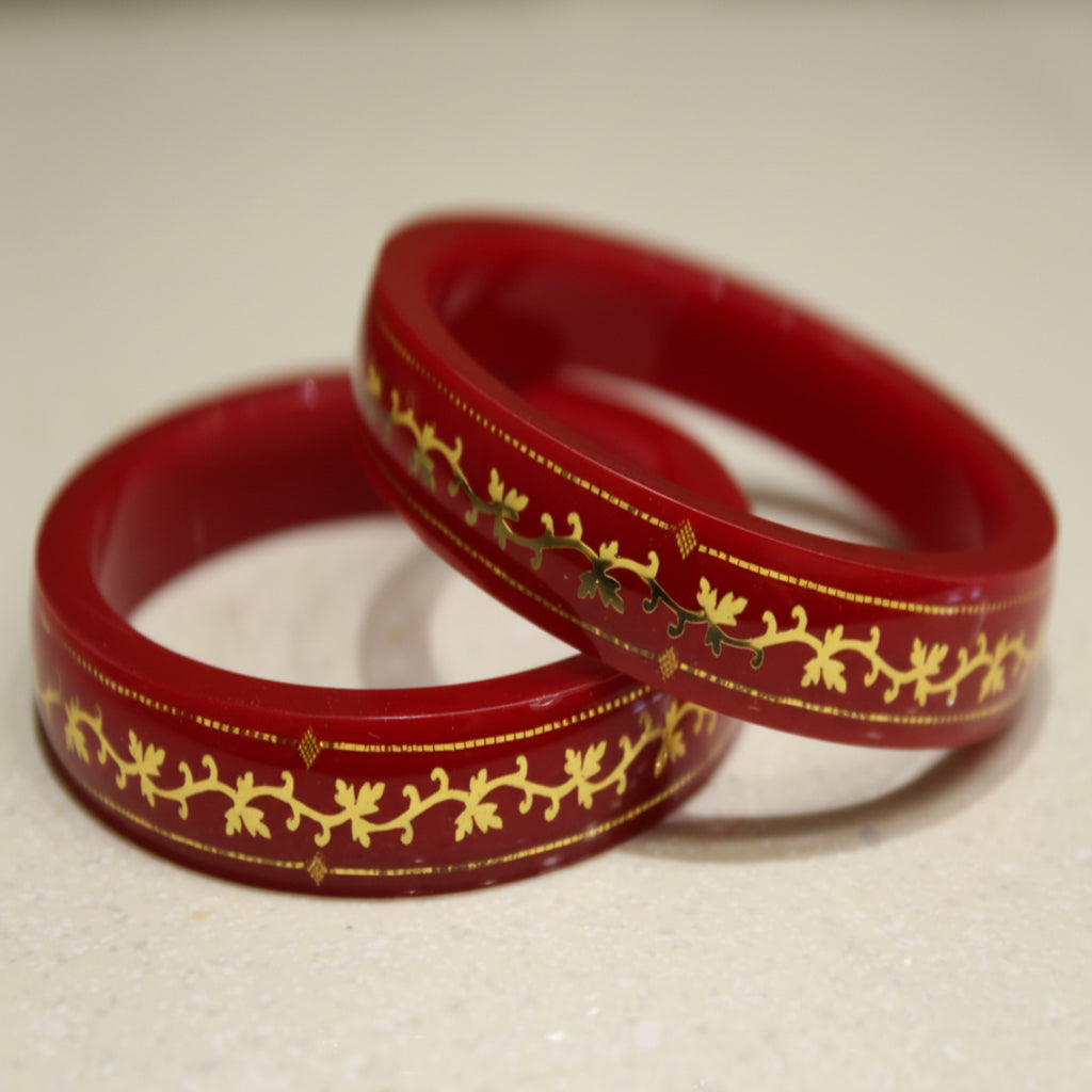 Spiral Design - 22 Carat Gold - Pola Bangles